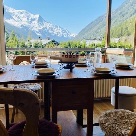 Charming Apt With Swimming Pool In Argentiere Chamonix Dış mekan fotoğraf