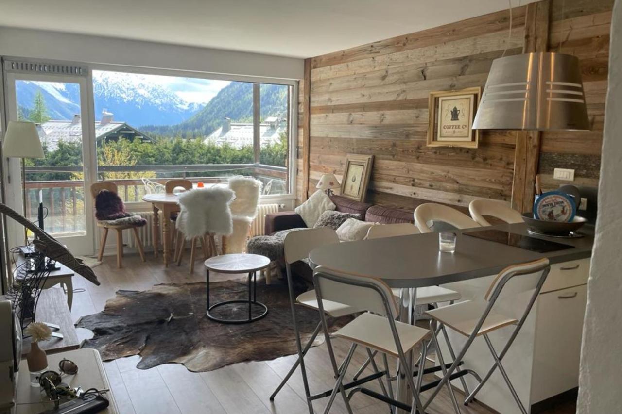 Charming Apt With Swimming Pool In Argentiere Chamonix Dış mekan fotoğraf